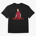 Siuuu Cristiano ronaldo goal Oversized T-Shirt Honor Football Greatness during FIFA World Cup 2026 for Fans of Messi, Neymar and Mbappe and Argentina, France and Brazil, Bringing Vintage Soccer Flavor, Modern Football Stars, National Flags and