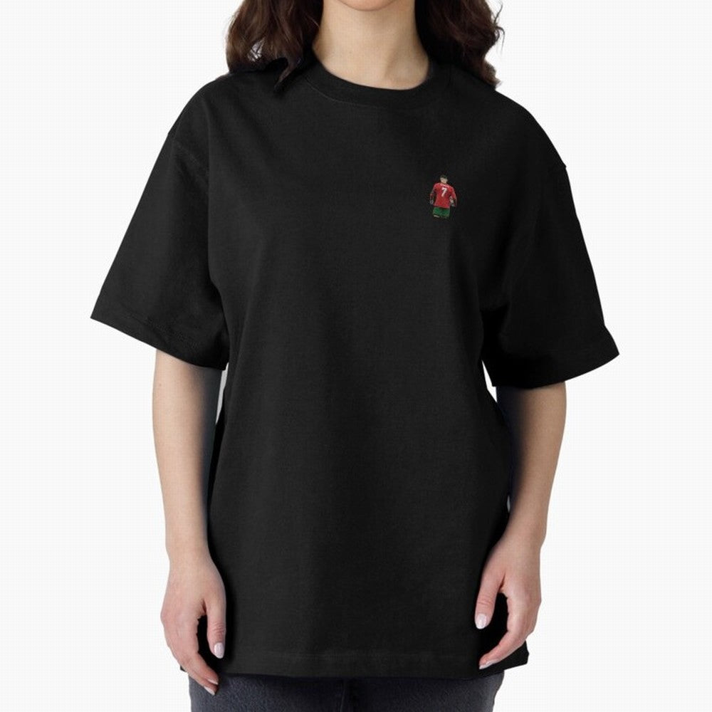 Cristiano Ronaldo CR7 Oversized T-Shirt Celebrate Every Goal in FIFA World Cup 2026 USA Canada Mexico for Fans of Haaland and Mbappe and Argentina, France and Brazil, Bringing Tournament Hype, Historic Matchups, Family Viewing Parties and Global