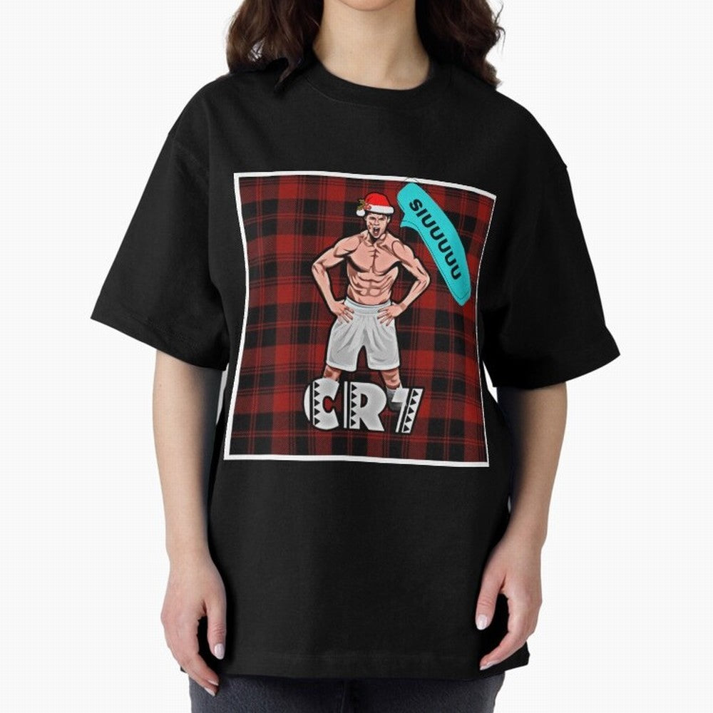 Siuuu Cristiano ronaldo goal Oversized T-Shirt Carry National Pride through Global Football Passion for FIFA World Cup 2026 Group Stage, Highlighting CR7, France, Champion Mindset, Group Stage Buzz, Knockout Tension and Passionate Fan Culture;