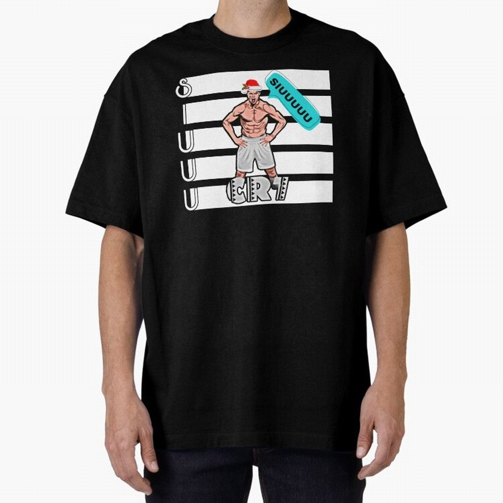 Siuuu Cristiano ronaldo goal Oversized T-Shirt Join FIFA World Cup 2026 Group Stage Spirit, Driven by Portugal, Spain and Germany, Mbappe, Stadium Memories, Football Loyalty, International Chants and Championship Tradition; Made for Die Hard
