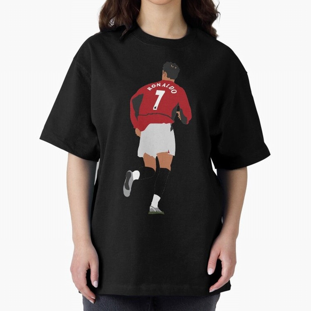 Ronaldo - Man Utd - 2004 Oversized T-Shirt Honor FIFA World Cup 2026 Group Stage Spirit, Celebrating Germany, Neymar, Stadium Chants, National Pride, Trophy Dreams and Unforgettable Football Memories; Great for Watch Parties, Sports Bars, Family