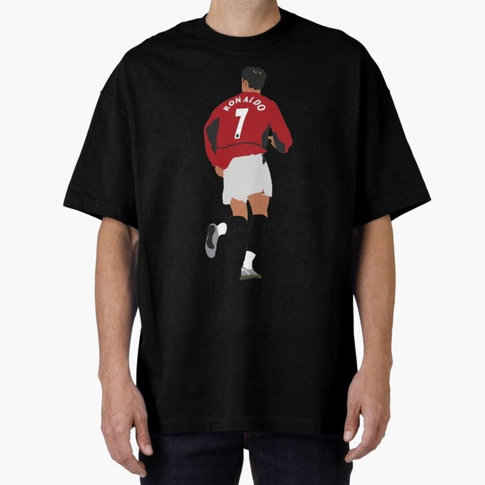 Ronaldo - Man Utd - 2004 Oversized T-Shirt Honor FIFA World Cup 2026 Group Stage Spirit, Celebrating Germany, Neymar, Stadium Chants, National Pride, Trophy Dreams and Unforgettable Football Memories; Great for Watch Parties, Sports Bars, Family
