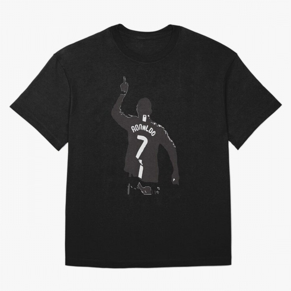 Cristiano Ronaldo 1 Oversized T-Shirt Capture Stadium Memories from Match Day Hype around FIFA World Cup 2026, Neymar, Brazil, Worldwide Fan Energy, Dramatic Goals, Stadium Lights and Championship Celebrations; Perfect for Supporters Who Want Bold