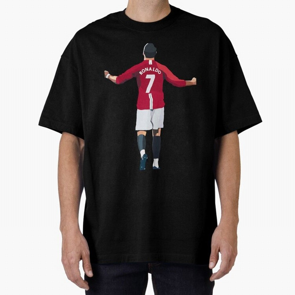Legend Cristiano Ronaldo Oversized T-Shirt Celebrate Global Passion for FIFA World Cup 2026 USA Canada Mexico Highlighting Haaland, England and Germany Energy, Soccer Culture, Superstar Moments, National Team Dreams and Competitive Fire; Perfect