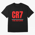 The Return of Cristiano Ronaldo to Manchester United - CR7 Oversized T-Shirt Mark the FIFA World Cup 2026 Group Stage Journey through Neymar, Haaland and Cristiano Ronaldo Highlights, Brazil, Portugal and Argentina Pride, Vintage Soccer Flavor,