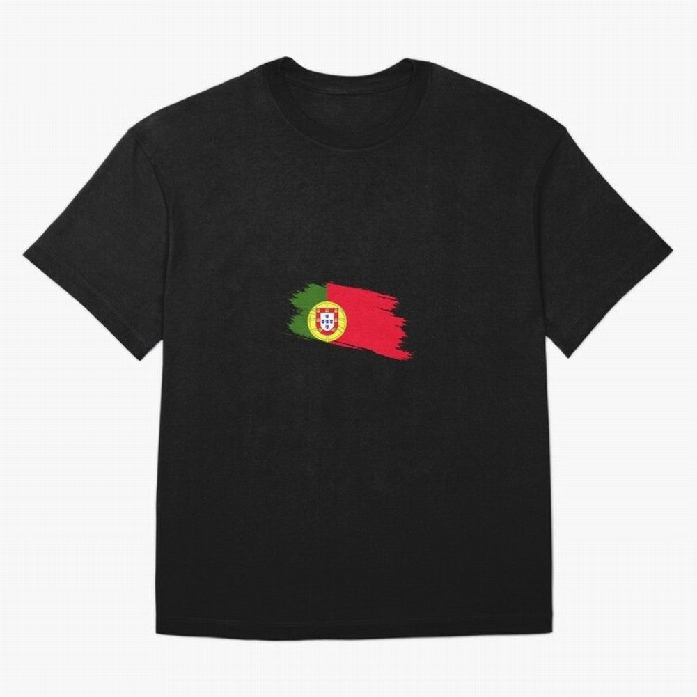 Portugal Oversized T-Shirt Show Your Tournament Heart for FIFA World Cup 2026 USA Canada Mexico Highlighting Messi, CR7 and Mbappe, Brazil Energy, Stadium Chants, National Pride, Trophy Dreams and Unforgettable Football Memories; Made for Die Hard