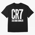 CR7 Cristiano Ronaldo Oversized T-Shirt Remember Iconic Moments from Match Day Hype around FIFA World Cup 2026 USA Canada Mexico, Messi, CR7 and Mbappe, Spain, Championship Spirit, Famous Goals, Roaring Crowds and International Football Unity;