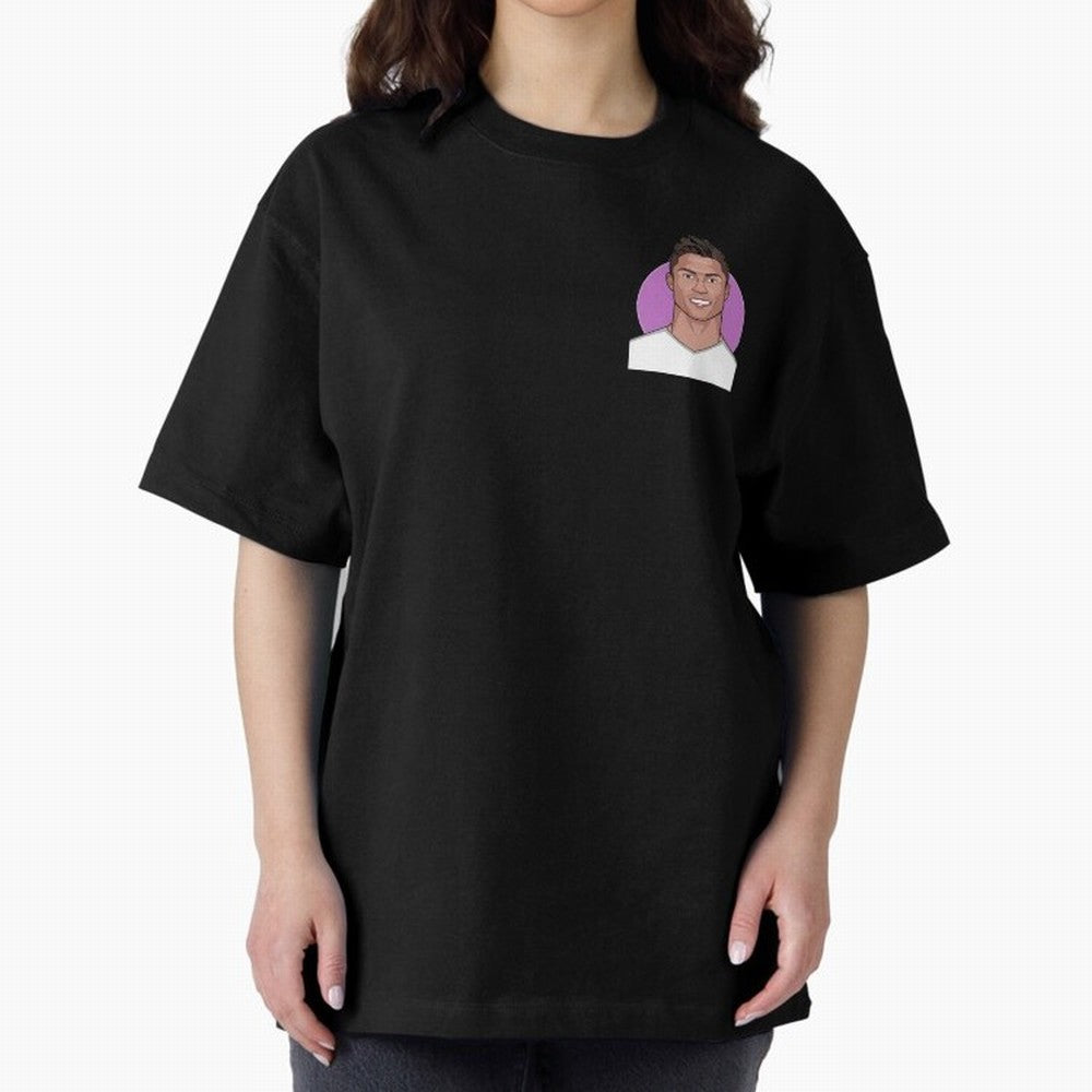 Cristiano 2015/2016 Oversized T-Shirt Honor Champions and Dreams in FIFA World Cup 2026 Highlighting Messi, Neymar and Mbappe, France and Portugal Energy, Fan Favorite Moments, National Team Passion, Big Match Drama and Soccer History; Great for