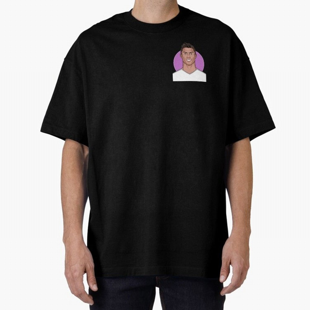 Cristiano 2015/2016 Oversized T-Shirt Honor Champions and Dreams in FIFA World Cup 2026 Highlighting Messi, Neymar and Mbappe, France and Portugal Energy, Fan Favorite Moments, National Team Passion, Big Match Drama and Soccer History; Great for