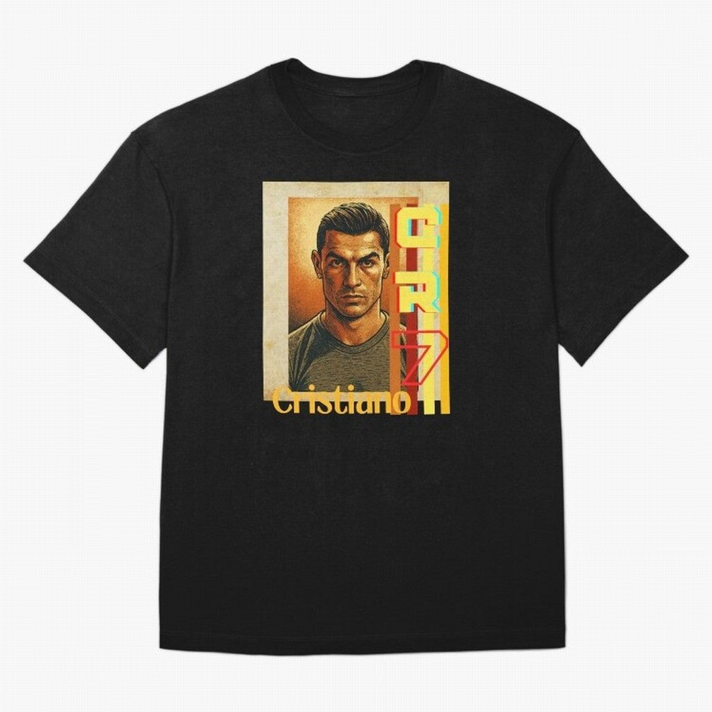 Cristiano Ronaldo Oversized T-Shirt Show Love for Legendary Goals in the FIFA World Cup 2026 Group Stage Journey through Messi, Neymar and Mbappe Highlights, Portugal, Spain and Germany Pride, Global Supporter Spirit, Legendary Goals, National