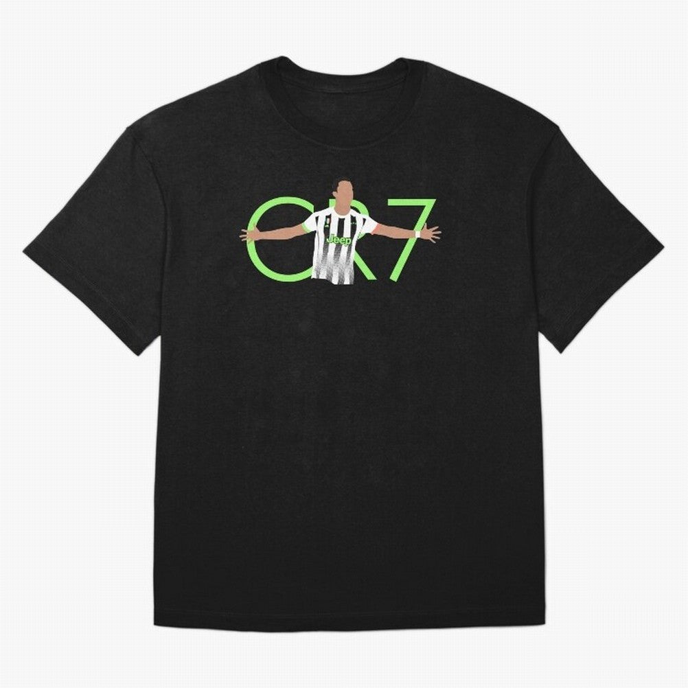 CR7 Oversized T-Shirt Honor Champions and Dreams in Match Day Hype around FIFA World Cup 2026, Cristiano Ronaldo, Haaland and CR7, Argentina, France and Brazil, Tournament Hype, Historic Matchups, Family Viewing Parties and Global Sports Pride;