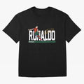Cristiano Ronaldo Portugal Jersey -Last World Cup 2 Vintage Style Oversized T-Shirt Show Support during the FIFA World Cup 2026 USA Canada Mexico Journey through Neymar Highlights, England and Germany Pride, Match Day Excitement, Supporter Culture,