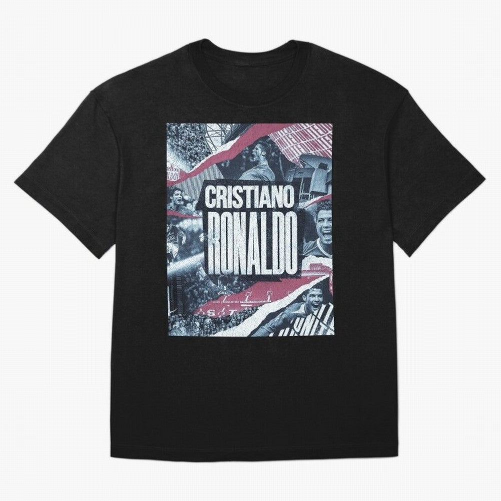 Cristiano Ronaldo Oversized T-Shirt Bring Legendary Rivalry Energy to Global Football Passion for FIFA World Cup 2026 USA Canada Mexico, Centered on Messi, Neymar and Mbappe, France, Vintage Soccer Flavor, Modern Football Stars, National Flags and