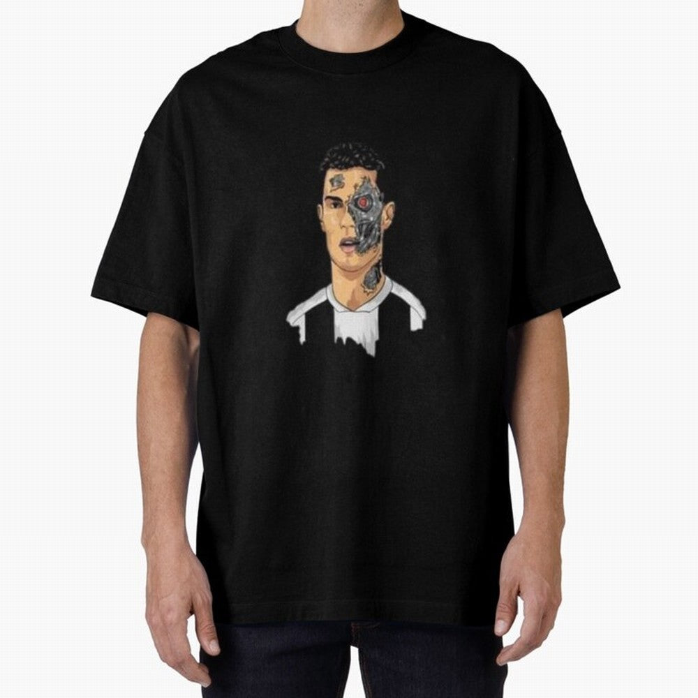Cristiano Ronaldo isn't a Human Oversized T-Shirt Celebrate Classic Football Spirit in FIFA World Cup 2026 for Fans of CR7 and England and Germany, Bringing Stadium Memories, Football Loyalty, International Chants and Championship Tradition; Made