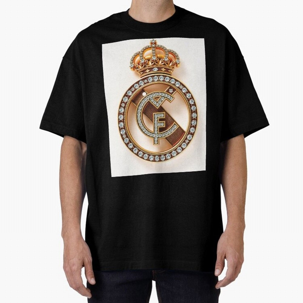 Maestro del Madrid Oversized T-Shirt Represent FIFA World Cup 2026 Group Stage Driven by Neymar, Haaland and Cristiano Ronaldo, Brazil Energy, Retro Football Energy, Iconic Rivalries, Trophy Chase Drama and Stadium Atmosphere; Ideal for Passionate