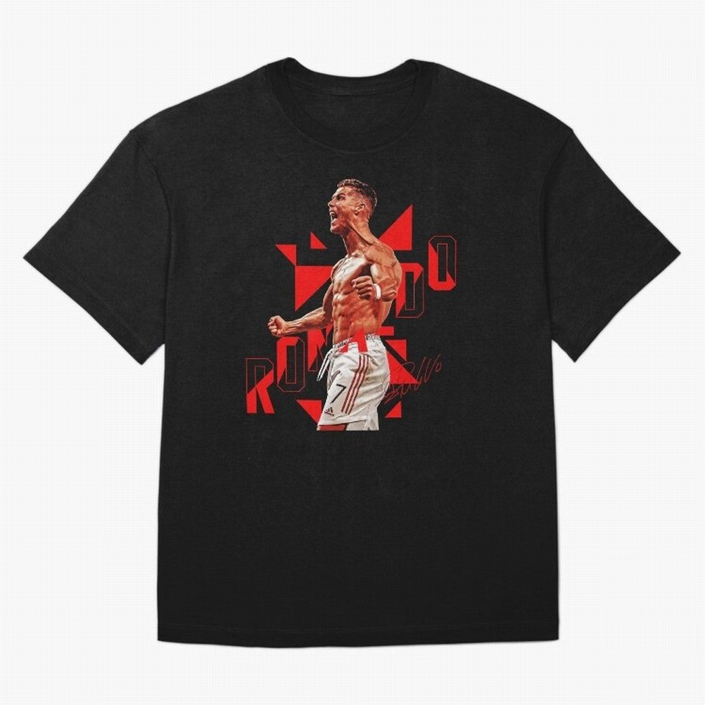 Cristiano Ronaldo Oversized T-Shirt Bring Retro Soccer Energy to Match Day Hype around FIFA World Cup 2026 USA Canada Mexico, Haaland, Argentina and Brazil, Tournament Hype, Historic Matchups, Family Viewing Parties and Global Sports Pride; Made