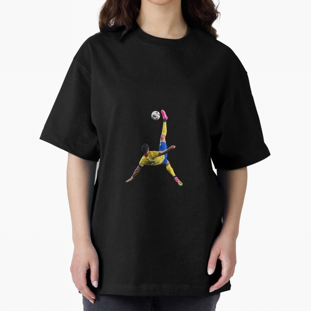 Cr7 Mindset Inspire Create Achieve Oversized T-Shirt Show Your Love for FIFA World Cup 2026 USA Canada Mexico Inspired by Mbappe, England, France and Netherlands Energy, Football Passion, Legendary Performances, Festival Vibes and Supporter