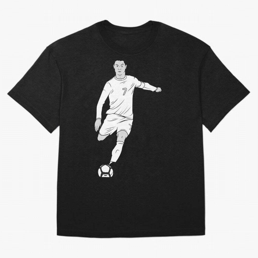 Cristiano Ronaldo Oversized T-Shirt Turn Football Passion into Global Football Passion for FIFA World Cup 2026, Featuring Neymar, Haaland and Cristiano Ronaldo, England, France and Netherlands, Stadium Chants, National Pride, Trophy Dreams and