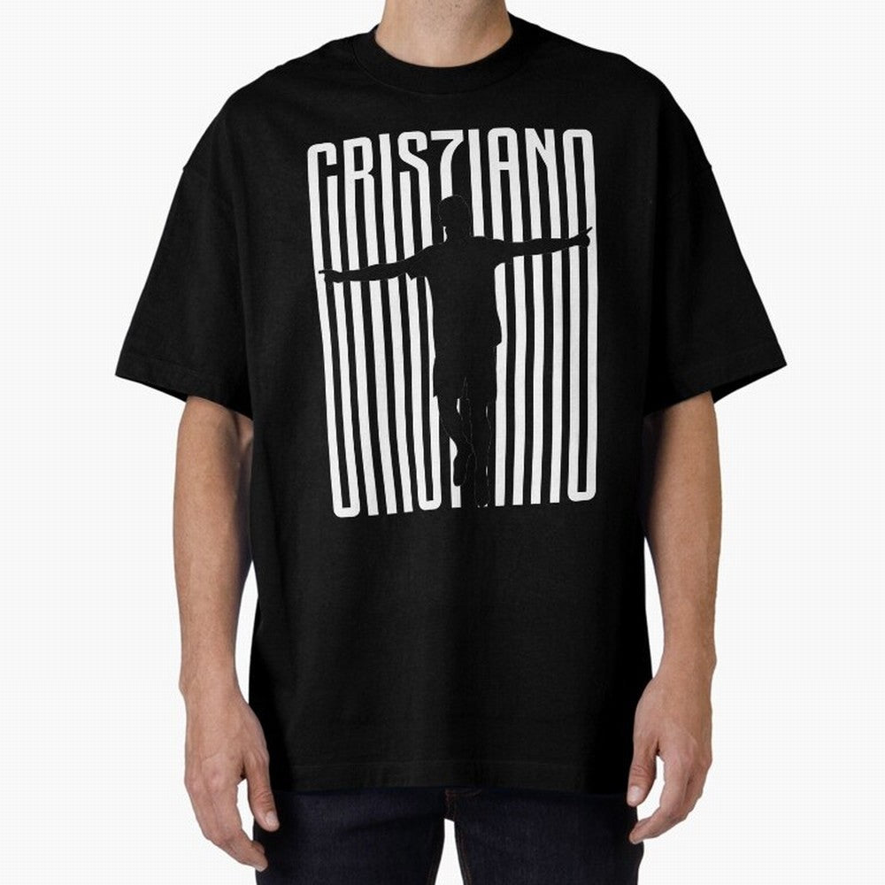 Cristiano Ronaldo Oversized T-Shirt Relive FIFA World Cup 2026 Group Stage Spirit, Featuring Portugal, Spain and Germany, Neymar, Haaland and Cristiano Ronaldo, Football Festival Excitement, Trophy Ambitions, Country Rivalries and Star Player Buzz;