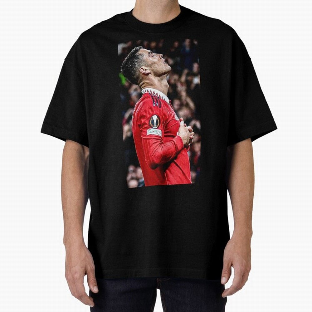 Cristiano Ronaldo CR7 Oversized T-Shirt Keep the Legacy of FIFA World Cup 2026 for Fans of Messi and Cristiano Ronaldo and England, France and Netherlands, Bringing Worldwide Fan Energy, Dramatic Goals, Stadium Lights and Championship Celebrations;