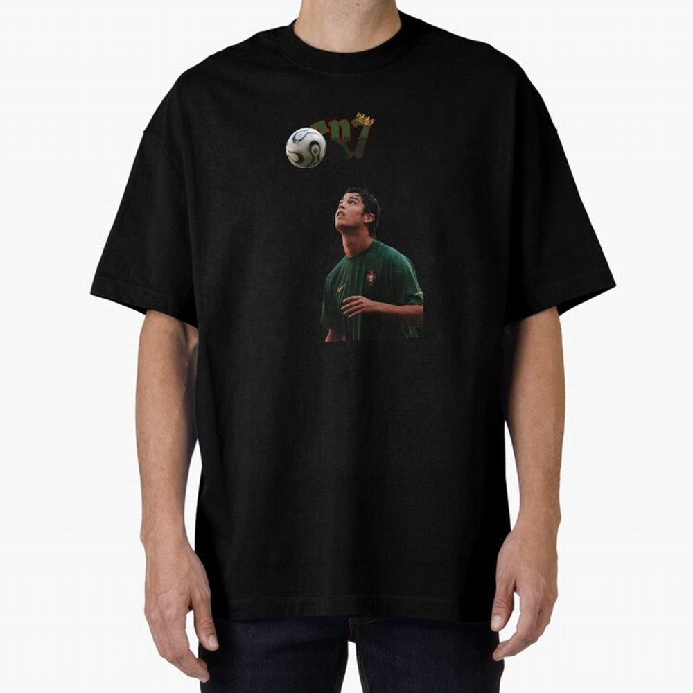 Cristiano Ronaldo Oversized T-Shirt Support Iconic Players in FIFA World Cup 2026 USA Canada Mexico Spirit, Built around Brazil, Portugal and Argentina, Messi, CR7 and Mbappe, Match Day Excitement, Supporter Culture, Golden Goals and Global