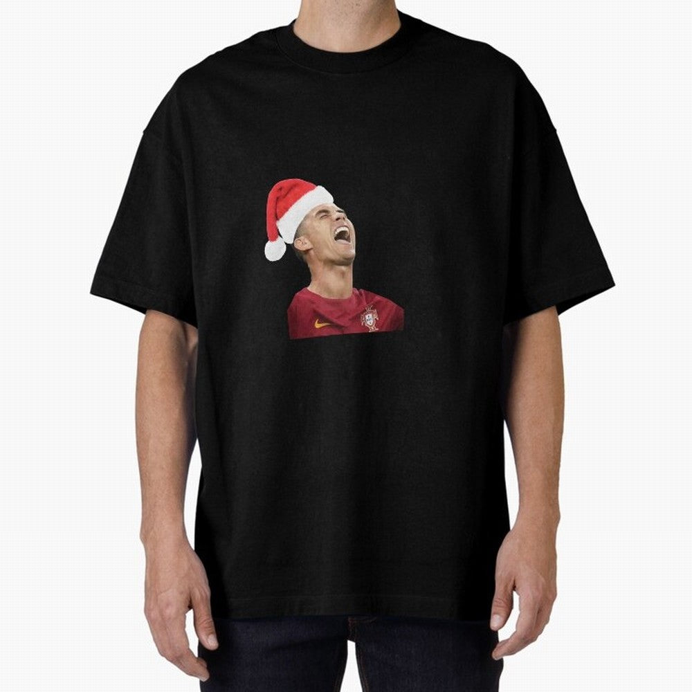 cristiano ronaldo siuuu meme Oversized T-Shirt Get Ready for Global Football Passion for FIFA World Cup 2026 Group Stage, with Haaland and Mbappe, England and Germany, Retro Football Energy, Iconic Rivalries, Trophy Chase Drama and Stadium
