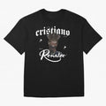 CR7 King edition Oversized T-Shirt Show Match Day Excitement for the FIFA World Cup 2026 Group Stage Journey through Cristiano Ronaldo Highlights, Argentina and Brazil Pride, Supporter Pride, Iconic Celebrations, Legendary Names and Global Match