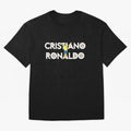 Cristiano Ronaldo Oversized T-Shirt Honor Football Greatness during FIFA World Cup 2026 USA Canada Mexico Connected to Messi and Cristiano Ronaldo, Spain and Netherlands Energy, Football Festival Excitement, Trophy Ambitions, Country Rivalries and