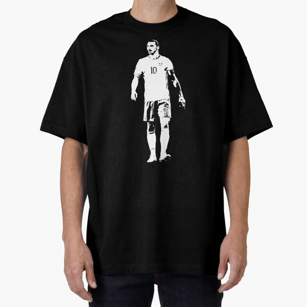 Zlatan-Ibra Oversized T-Shirt Bring International Match Energy to Match Day Hype around FIFA World Cup 2026 USA Canada Mexico, CR7 and Messi, Netherlands, Stadium Memories, Football Loyalty, International Chants and Championship Tradition; Made for