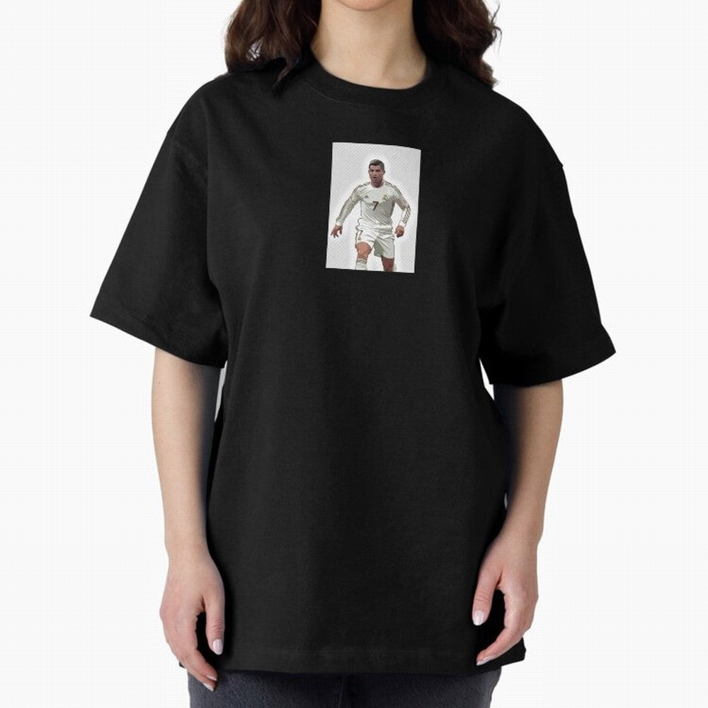 Cristiano Ronaldo Oversized T-Shirt Represent Fans Who Live for FIFA World Cup 2026 Group Stage Spirit, Connected to Netherlands, Mbappe and Neymar, Worldwide Fan Energy, Dramatic Goals, Stadium Lights and Championship Celebrations; Perfect for