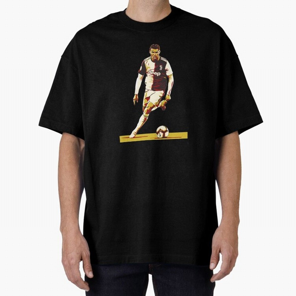 Ronaldo Oversized T-Shirt Celebrate Football Heritage in the FIFA World Cup 2026 Group Stage Journey through Cristiano Ronaldo Highlights, France and Portugal Pride, Sports Nostalgia, International Competition, Famous Players and Unforgettable