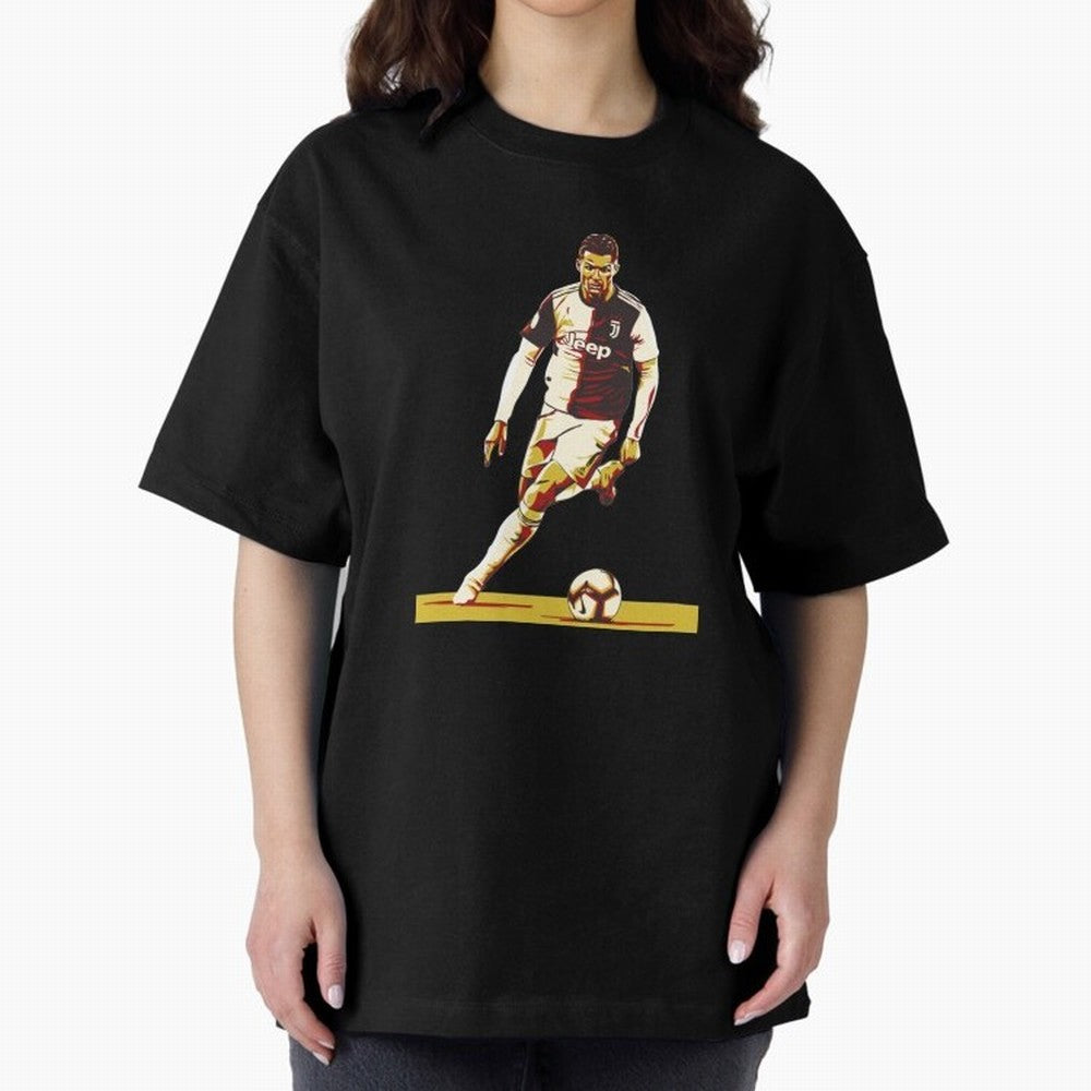 Ronaldo Oversized T-Shirt Celebrate Football Heritage in the FIFA World Cup 2026 Group Stage Journey through Cristiano Ronaldo Highlights, France and Portugal Pride, Sports Nostalgia, International Competition, Famous Players and Unforgettable