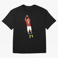 Cristiano Ronaldo Oversized T-Shirt Feel Global Football Passion for FIFA World Cup 2026 USA Canada Mexico, Featuring CR7 and Messi, France and Portugal, Football Festival Excitement, Trophy Ambitions, Country Rivalries and Star Player Buzz; Great