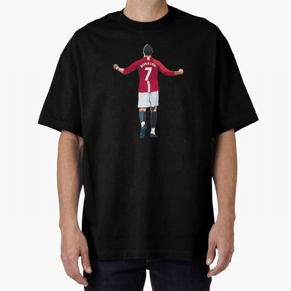 Legend Cristiano Ronaldo Oversized T-Shirt Make Game Day About FIFA World Cup 2026 Group Stage for Fans of Haaland and Argentina and Brazil, Bringing Soccer Culture, Superstar Moments, National Team Dreams and Competitive Fire; Ideal for Football