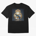 Figuras Madridistas Oversized T-Shirt Show Your Tournament Heart for Global Football Passion for FIFA World Cup 2026 USA Canada Mexico, Highlighting Messi, CR7 and Mbappe, France, Goal Celebration Energy, Supporter Heritage, Football Icons and