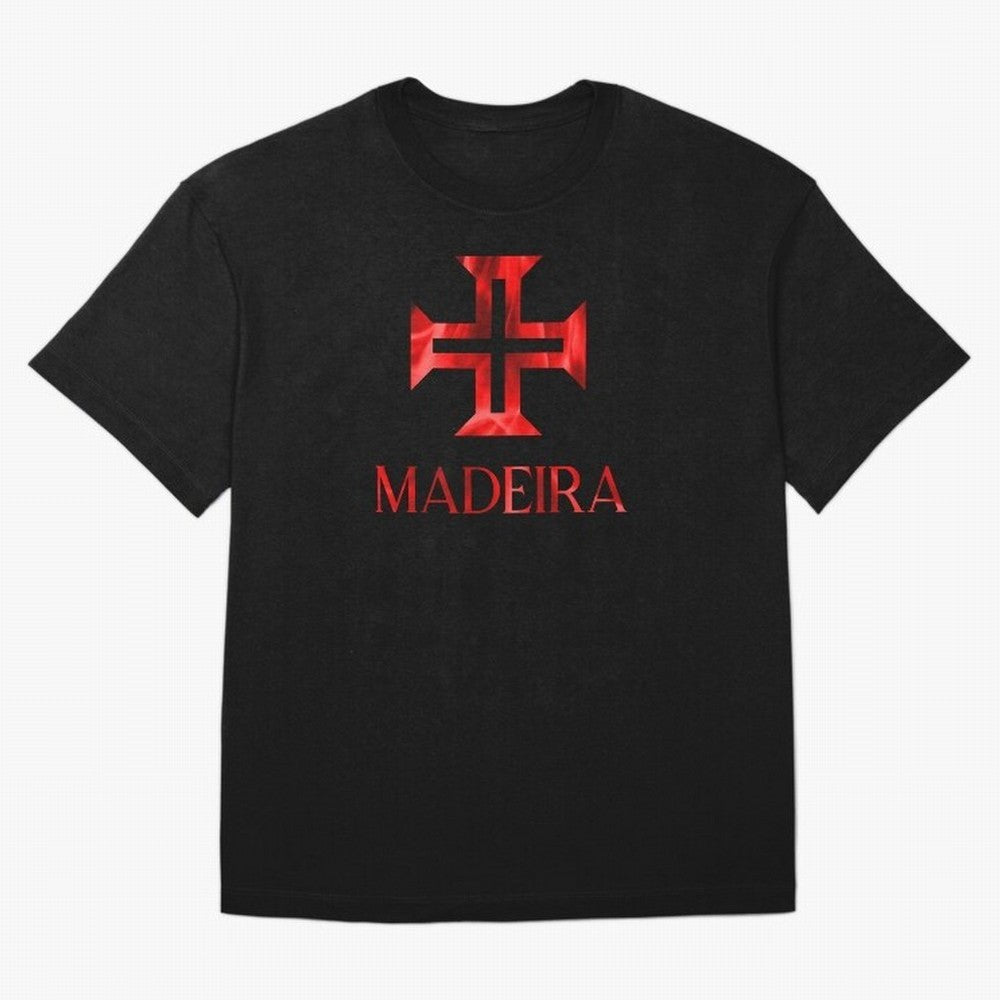 Madeira flames Oversized T-Shirt Join the Countdown to FIFA World Cup 2026 USA Canada Mexico with Neymar, Haaland and Cristiano Ronaldo, Brazil, Portugal and Argentina Energy, Classic Soccer Heritage, Championship Pressure, Fan Loyalty and
