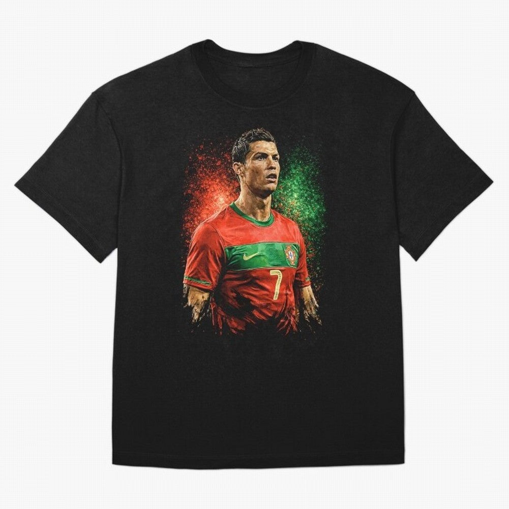 Cristiano Ronaldo Football Legend Oversized T-Shirt Back Your Heroes with Match Day Hype around FIFA World Cup 2026 Group Stage, Cristiano Ronaldo, Brazil, Portugal and Argentina, Tournament Hype, Historic Matchups, Family Viewing Parties and