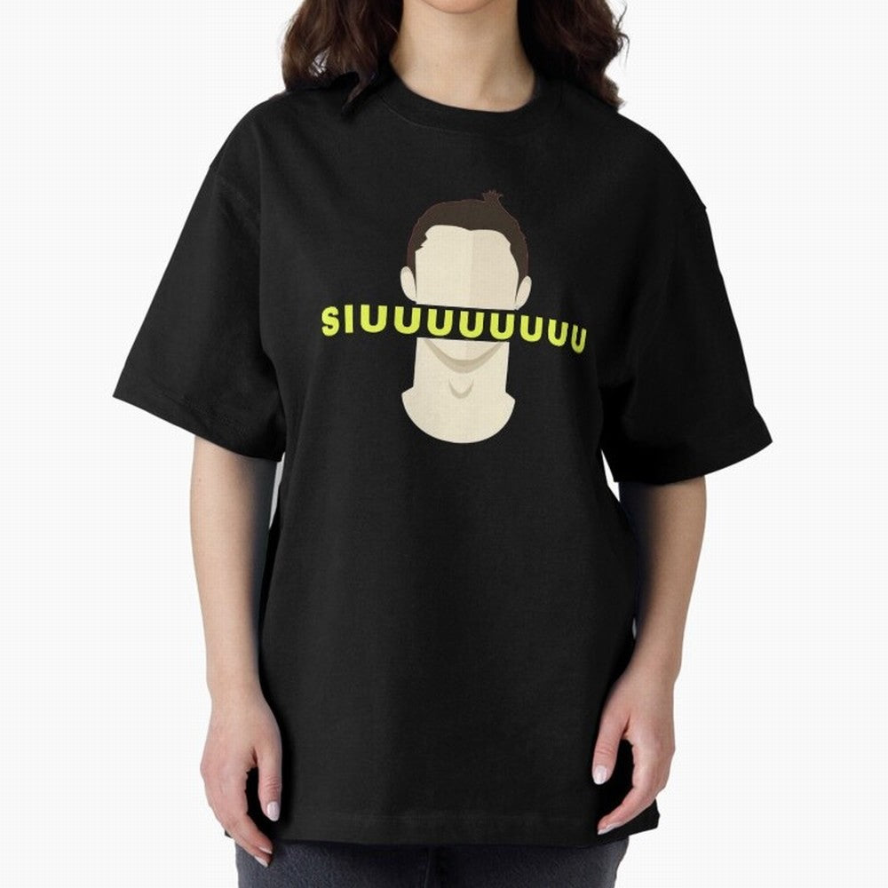 CR7 siuuu funny Oversized T-Shirt Bring a Champion Mindset to the FIFA World Cup 2026 Group Stage Journey through Mbappe Highlights, England and Germany Pride, Football History, Final Match Energy, Crowd Noise and Once in a Lifetime Moments; Ideal