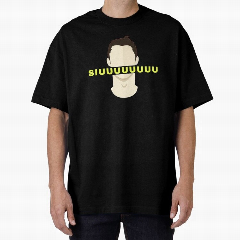 CR7 siuuu funny Oversized T-Shirt Bring a Champion Mindset to the FIFA World Cup 2026 Group Stage Journey through Mbappe Highlights, England and Germany Pride, Football History, Final Match Energy, Crowd Noise and Once in a Lifetime Moments; Ideal