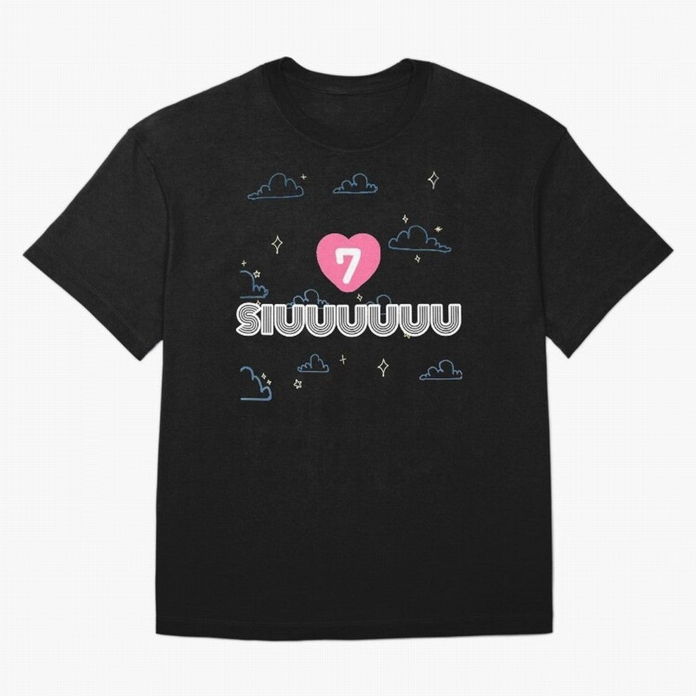 Siiiuuu 7 CR7 goal Oversized T-Shirt Support the FIFA World Cup 2026 Group Stage Journey through Messi, CR7 and Mbappe Highlights, Brazil, Portugal and Argentina Pride, Vintage Soccer Flavor, Modern Football Stars, National Flags and Final Night