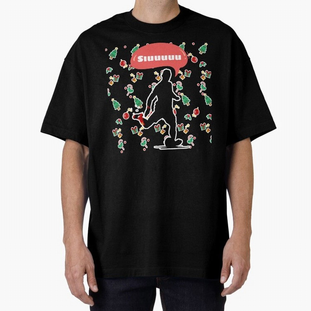 Christmas siuuu CR7 goal Oversized T-Shirt Get Ready for FIFA World Cup 2026 USA Canada Mexico Spirit, Built around Brazil, Messi, CR7 and Mbappe, Game Day Rituals, Football Legends, Country Pride and the Road to the Final; Created for Match Day