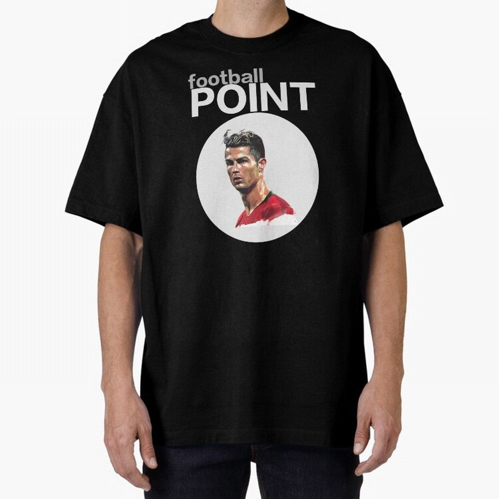 football POINT Oversized T-Shirt Carry National Pride through FIFA World Cup 2026 USA Canada Mexico Inspired by Haaland, Argentina, France and Brazil Energy, Retro Football Energy, Iconic Rivalries, Trophy Chase Drama and Stadium Atmosphere;