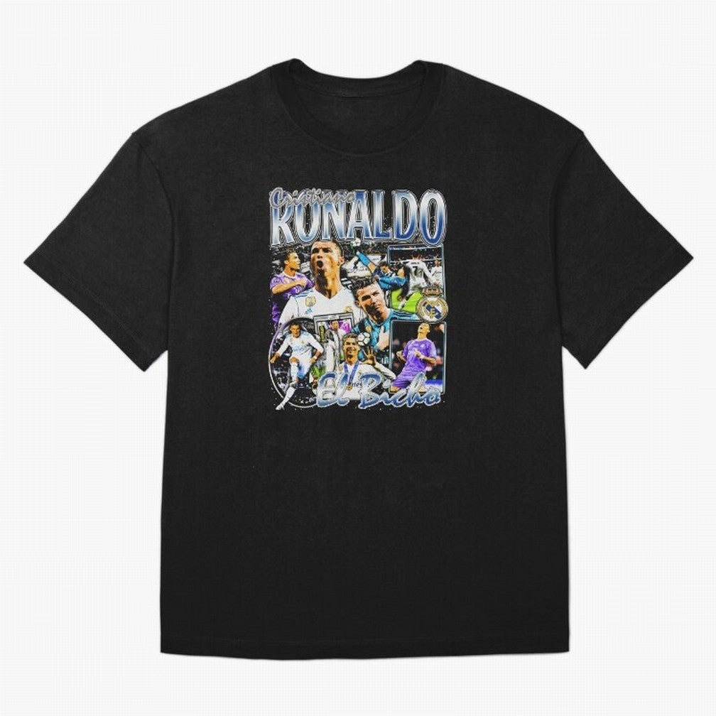 Cristiano Ronaldo El Bicho Oversized T-Shirt Remember FIFA World Cup 2026 USA Canada Mexico Filled with Mbappe and Neymar, Spain and Netherlands Energy, Match Day Excitement, Supporter Culture, Golden Goals and Global Football Passion; Perfect for