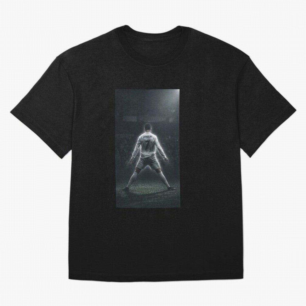 Cristiano Ronaldo Oversized T-Shirt Support Iconic Players in FIFA World Cup 2026 USA Canada Mexico Connected to Neymar, Brazil, Portugal and Argentina Energy, Soccer Culture, Superstar Moments, National Team Dreams and Competitive Fire; Ideal for