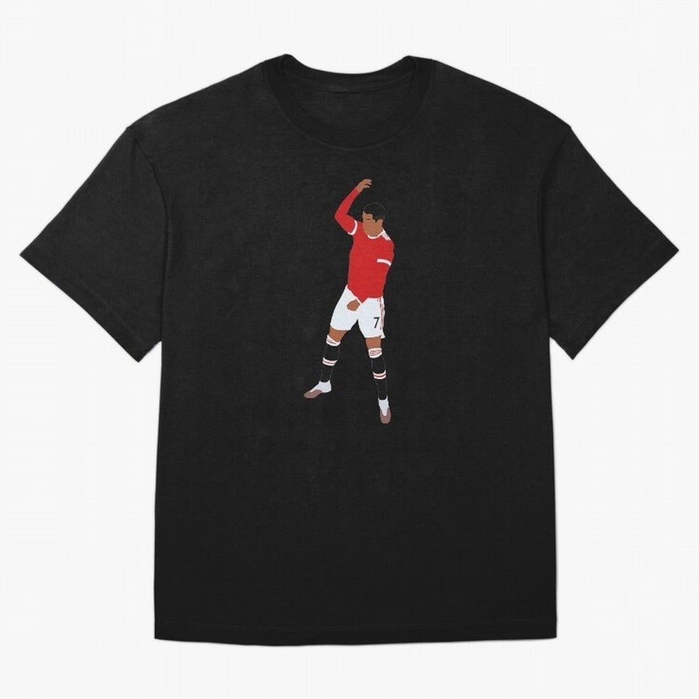 Cristiano Ronaldo Oversized T-Shirt Relive Legendary Nights from FIFA World Cup 2026 Group Stage Spirit, Centered on France and Portugal, Haaland and Mbappe, Supporter Pride, Iconic Celebrations, Legendary Names and Global Match Day Energy; Ideal