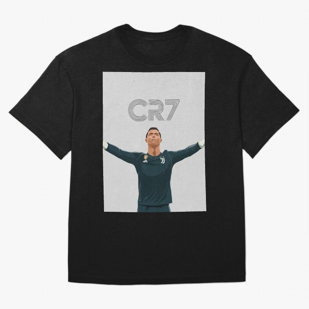 Cristiano Ronaldo CR7 Juventus T-shirt Design Oversized T-Shirt Discover FIFA World Cup 2026 Centered on Neymar, Brazil Energy, Match Day Excitement, Supporter Culture, Golden Goals and Global Football Passion; Perfect for Supporters Who Want Bold
