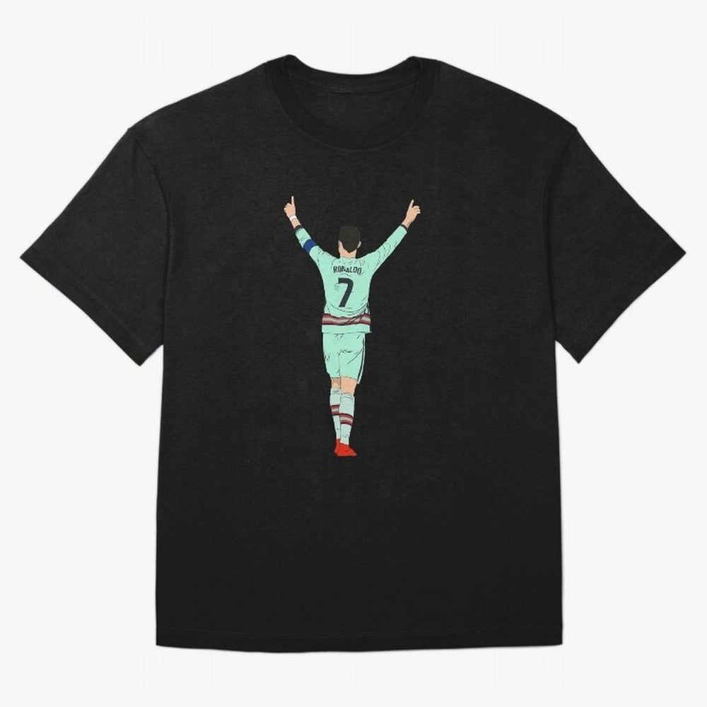 Cristiano Ronaldo Cristiano Ronaldo o Oversized T-Shirt Show Match Day Excitement for Match Day Hype around FIFA World Cup 2026, Mbappe, Argentina and Brazil, Soccer Culture, Superstar Moments, National Team Dreams and Competitive Fire; Perfect for