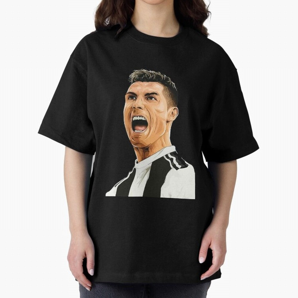 Cristiano Ronaldo Cristiano Ronaldo CR7 Oversized T-Shirt Celebrate Classic Football Spirit in the FIFA World Cup 2026 USA Canada Mexico Journey through Mbappe and Neymar Highlights, France Pride, Stadium Chants, National Pride, Trophy Dreams and