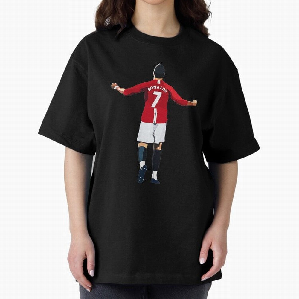 Cristiano Ronaldo Oversized T-Shirt Spotlight FIFA World Cup 2026 Group Stage Capturing Messi, Neymar and Mbappe, Portugal, Spain and Germany Energy, Stadium Chants, National Pride, Trophy Dreams and Unforgettable Football Memories; Great for Watch