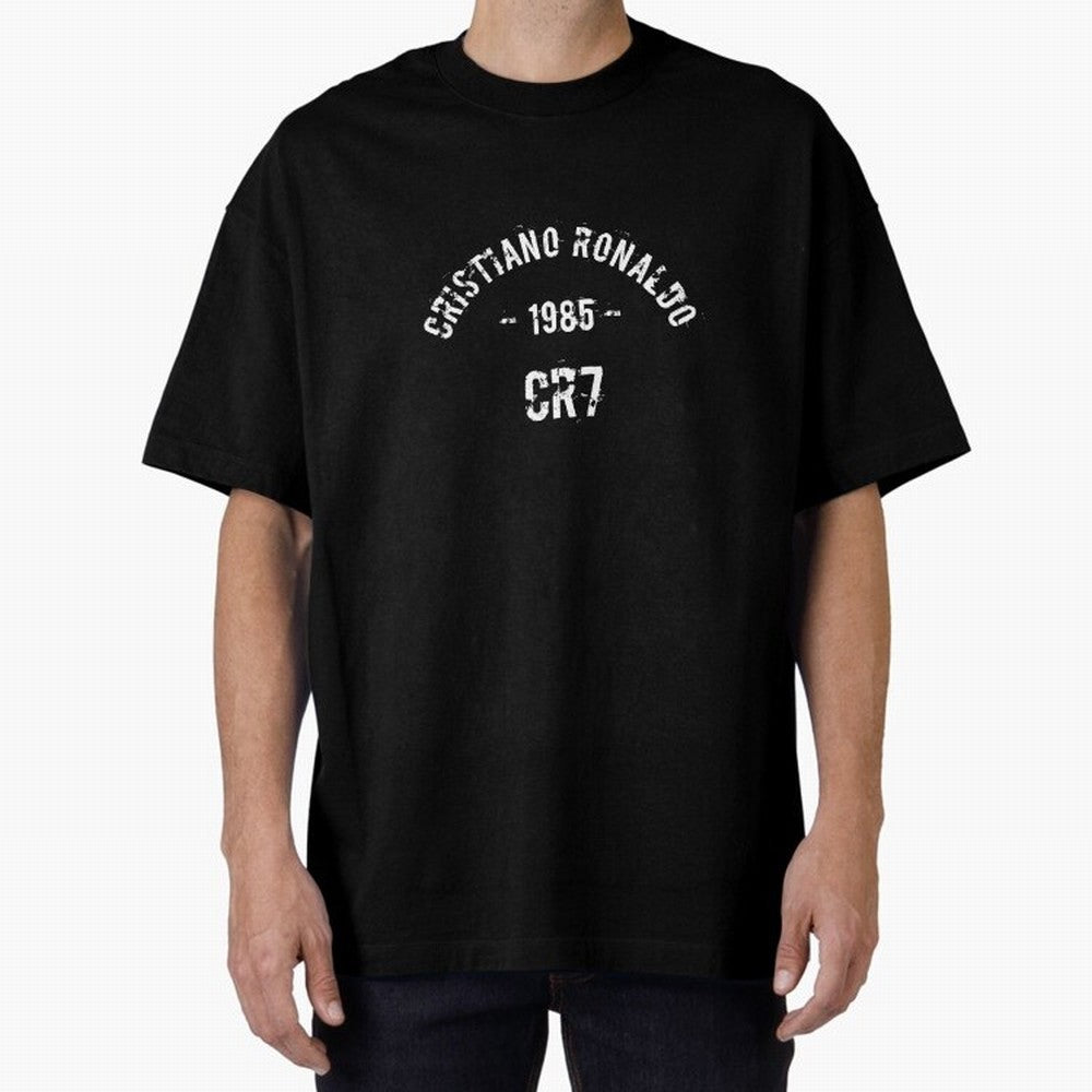 Cristiano Ronaldo CR7 Oversized T-Shirt Represent Football Lovers during FIFA World Cup 2026 Group Stage for Fans of Neymar and Argentina, Bringing Tournament Hype, Historic Matchups, Family Viewing Parties and Global Sports Pride; Created for